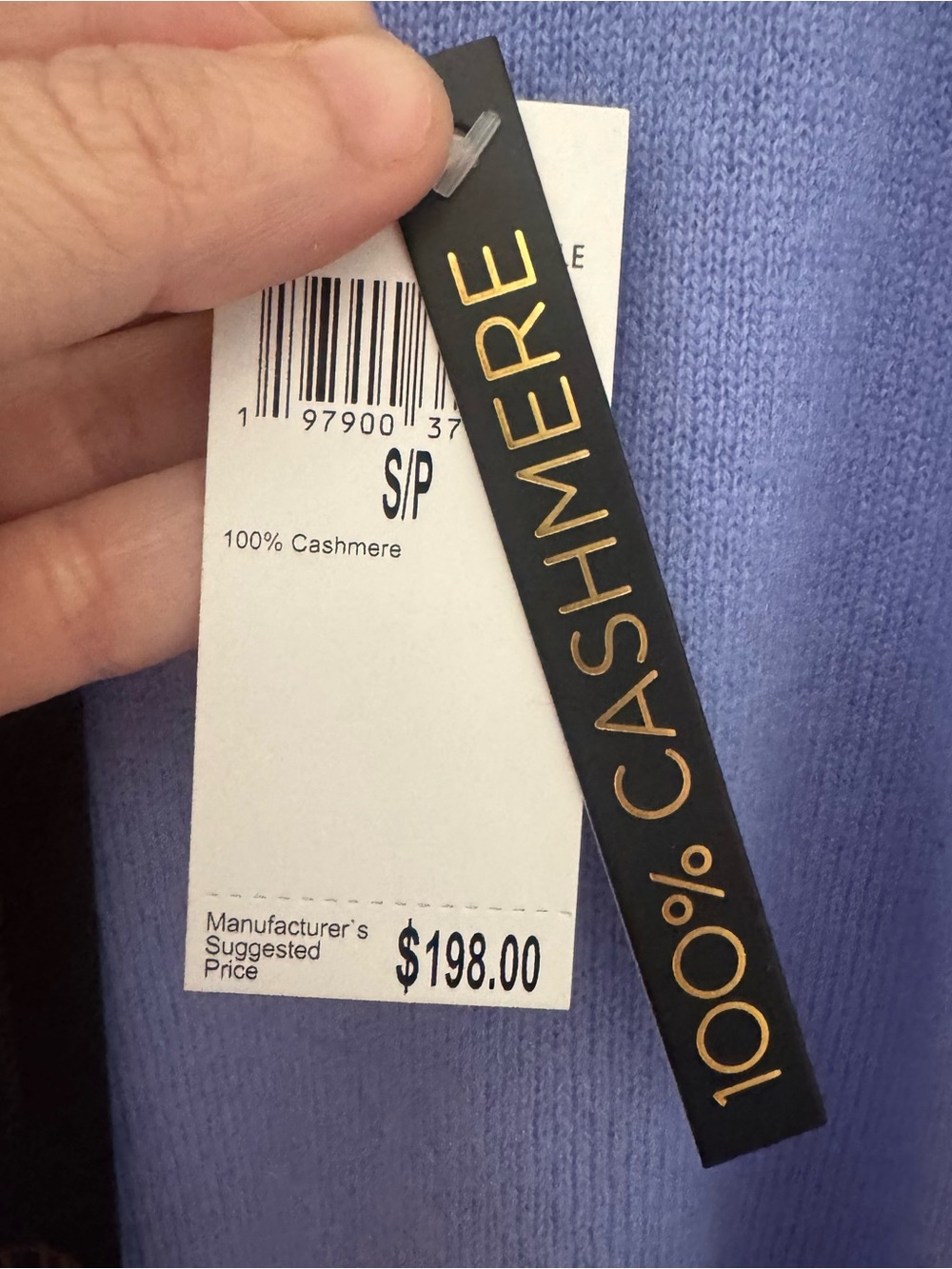 House of Harlow 1960 Periwinkle Cashmere‎ Tank - Picture 4 of 5